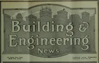 An illustration from Building & engineering news (1914)
