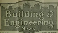 An illustration from Building & engineering news (1914)