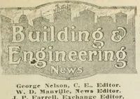 An illustration from Building & engineering news (1914)