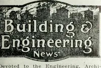 An illustration from Building & engineering news (1914)