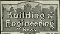 An illustration from Building & engineering news (1914)