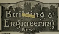 An illustration from Building & engineering news (1914)