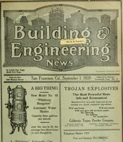 An illustration from Building & engineering news (1914)