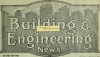 An illustration from Building & engineering news (1914)
