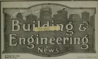 An illustration from Building & engineering news (1914)