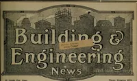 An illustration from Building & engineering news (1914)