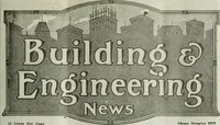 An illustration from Building & engineering news (1914)