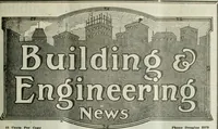 An illustration from Building & engineering news (1914)