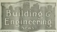 An illustration from Building & engineering news (1914)