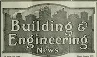 An illustration from Building & engineering news (1914)