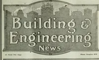 An illustration from Building & engineering news (1914)