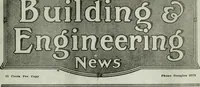 An illustration from Building & engineering news (1914)
