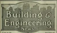 An illustration from Building & engineering news (1914)