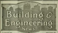 An illustration from Building & engineering news (1914)