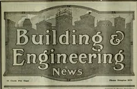 An illustration from Building & engineering news (1914)