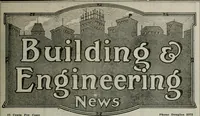 An illustration from Building & engineering news (1914)