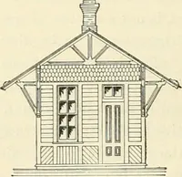 An illustration from Buildings and structures of American railroads. A reference book for railroad managers, superintendents, master mechanics, engineers, architects, and students (1893)