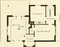 An illustration from Buildings and structures of American railroads. A reference book for railroad managers, superintendents, master mechanics, engineers, architects, and students (1893)
