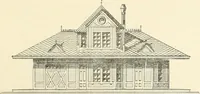 An illustration from Buildings and structures of American railroads. A reference book for railroad managers, superintendents, master mechanics, engineers, architects, and students (1893)