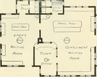 An illustration from Buildings and structures of American railroads. A reference book for railroad managers, superintendents, master mechanics, engineers, architects, and students (1893)