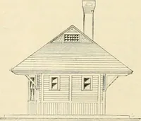 An illustration from Buildings and structures of American railroads. A reference book for railroad managers, superintendents, master mechanics, engineers, architects, and students (1893)