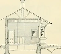 An illustration from Buildings and structures of American railroads. A reference book for railroad managers, superintendents, master mechanics, engineers, architects, and students (1893)