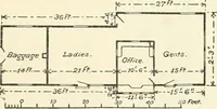 An illustration from Buildings and structures of American railroads. A reference book for railroad managers, superintendents, master mechanics, engineers, architects, and students (1893)