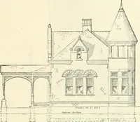 An illustration from Buildings and structures of American railroads. A reference book for railroad managers, superintendents, master mechanics, engineers, architects, and students (1893)