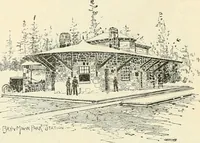 An illustration from Buildings and structures of American railroads. A reference book for railroad managers, superintendents, master mechanics, engineers, architects, and students (1893)