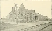 An illustration from Buildings and structures of American railroads. A reference book for railroad managers, superintendents, master mechanics, engineers, architects, and students (1893)