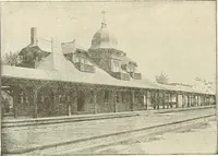 An illustration from Buildings and structures of American railroads. A reference book for railroad managers, superintendents, master mechanics, engineers, architects, and students (1893)