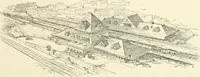An illustration from Buildings and structures of American railroads. A reference book for railroad managers, superintendents, master mechanics, engineers, architects, and students (1893)