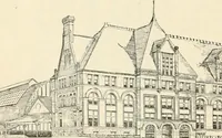 An illustration from Buildings and structures of American railroads. A reference book for railroad managers, superintendents, master mechanics, engineers, architects, and students (1893)