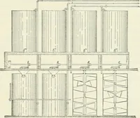 An illustration from Buildings and structures of American railroads. A reference book for railroad managers, superintendents, master mechanics, engineers, architects, and students (1893)