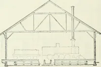An illustration from Buildings and structures of American railroads. A reference book for railroad managers, superintendents, master mechanics, engineers, architects, and students (1893)