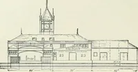 An illustration from Buildings and structures of American railroads. A reference book for railroad managers, superintendents, master mechanics, engineers, architects, and students (1893)