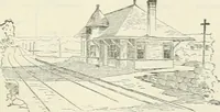 An illustration from Buildings and structures of American railroads. A reference book for railroad managers, superintendents, master mechanics, engineers, architects, and students (1893)