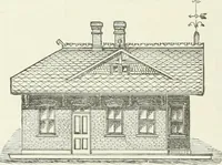 An illustration from Buildings and structures of American railroads. A reference book for railroad managers, superintendents, master mechanics, engineers, architects, and students (1893)