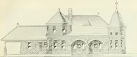 An illustration from Buildings and structures of American railroads. A reference book for railroad managers, superintendents, master mechanics, engineers, architects, and students (1893)