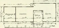 An illustration from Buildings and structures of American railroads. A reference book for railroad managers, superintendents, master mechanics, engineers, architects, and students (1893)