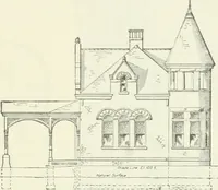 An illustration from Buildings and structures of American railroads. A reference book for railroad managers, superintendents, master mechanics, engineers, architects, and students (1893)