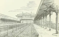 An illustration from Buildings and structures of American railroads. A reference book for railroad managers, superintendents, master mechanics, engineers, architects, and students (1893)