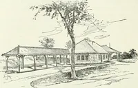 An illustration from Buildings and structures of American railroads. A reference book for railroad managers, superintendents, master mechanics, engineers, architects, and students (1893)