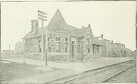 An illustration from Buildings and structures of American railroads. A reference book for railroad managers, superintendents, master mechanics, engineers, architects, and students (1893)
