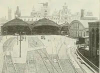 An illustration from Buildings and structures of American railroads. A reference book for railroad managers, superintendents, master mechanics, engineers, architects, and students (1893)