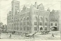 An illustration from Buildings and structures of American railroads. A reference book for railroad managers, superintendents, master mechanics, engineers, architects, and students (1893)