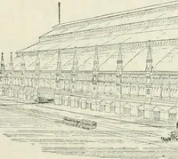 An illustration from Buildings and structures of American railroads. A reference book for railroad managers, superintendents, master mechanics, engineers, architects, and students (1893)