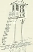 An illustration from Buildings and structures of American railroads. A reference book for railroad managers, superintendents, master mechanics, engineers, architects, and students (1893)
