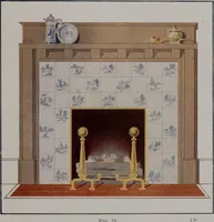 An illustration from Building stone, lathing, plastering, and tiling, common brickwork, ornamental brickwork and terra cotta : lighting fixtures, use and design of lighting fixtures, architectural design (1909)