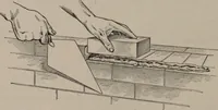 An illustration from Building stone, lathing, plastering, and tiling, common brickwork, ornamental brickwork and terra cotta : lighting fixtures, use and design of lighting fixtures, architectural design (1909)